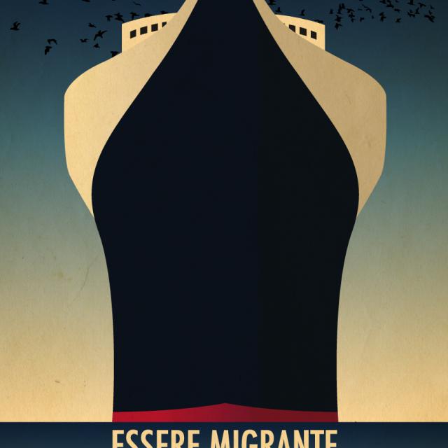 Locandina spettacolo Essere migrante